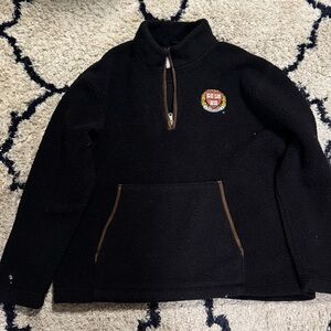 Harvard Black Sherpa Fleece